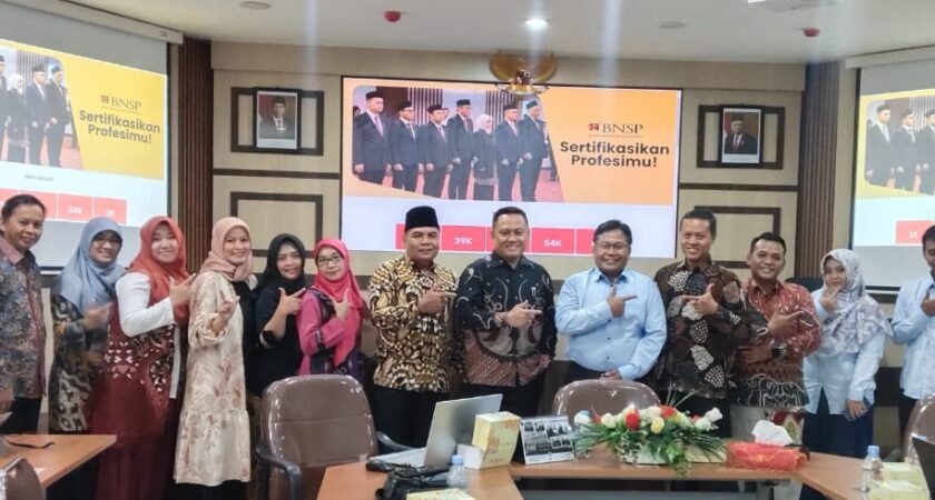 Perkokoh Jatidiri, Lembaga Sertifikasi Profesi UIN Walisongo Selenggarakan Benchmarking