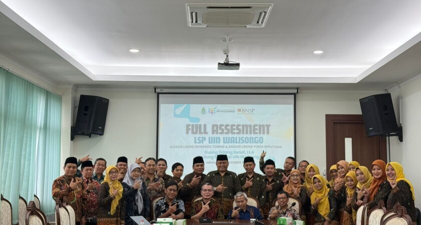LSP UIN Walisongo Jalani Full Asesmen BNSP, Rektor Tegaskan Komitmen Dukungan Penuh